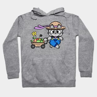 Gardening Cat Hoodie